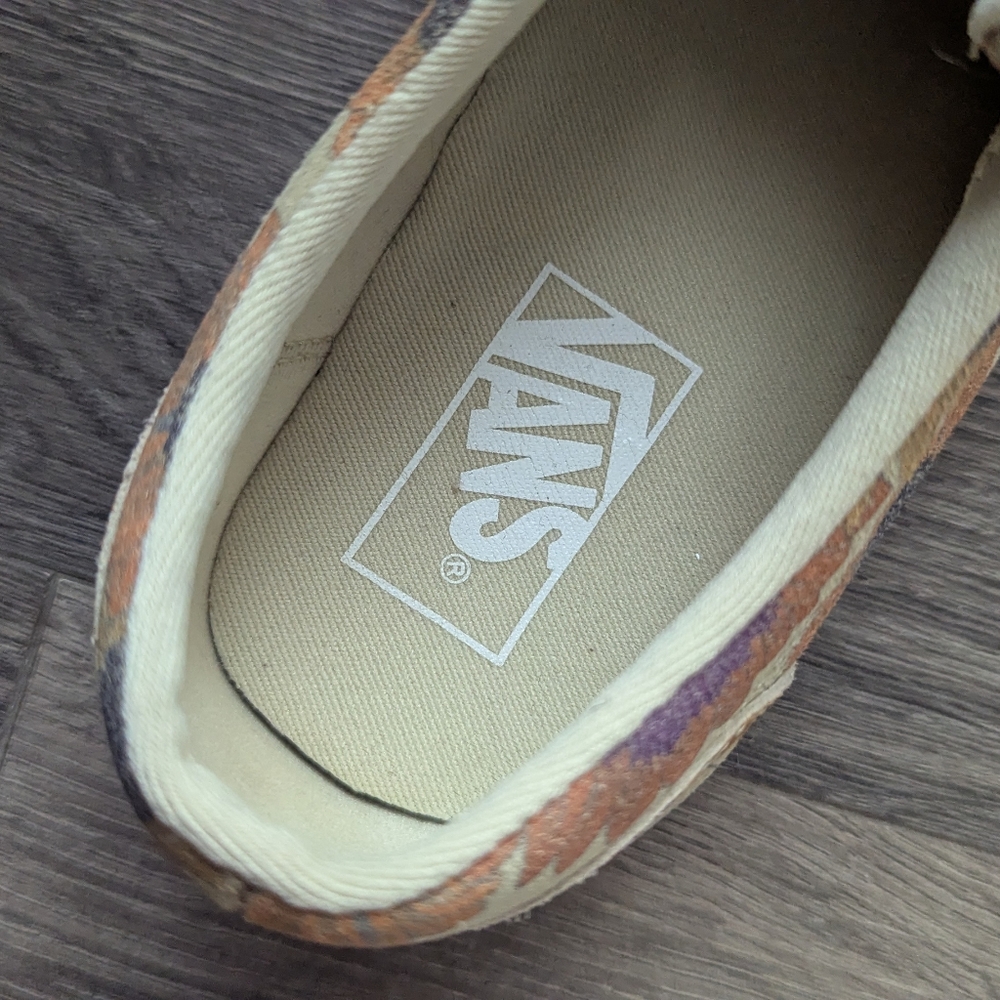 Vans Doheny Sunflowers Daisies Floral Classic Sneakers - Picture 8 of 9